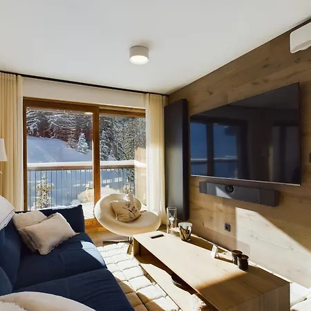 Apartment Appart Neuf Skis Aux Pieds Avec Cheminee Et Balcons - - Fr-1-664-17